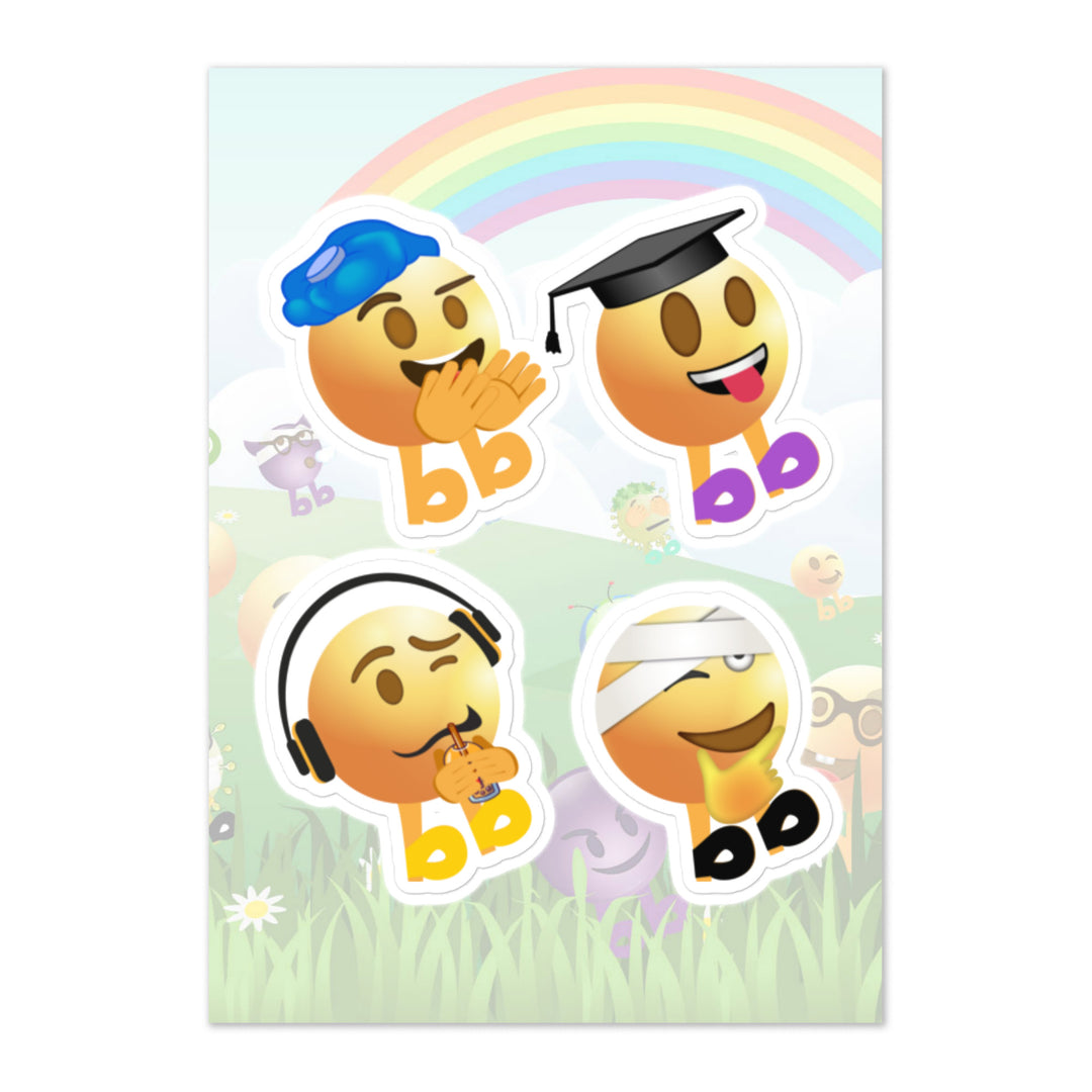 Megabb PaPa Stickers - Emojibb