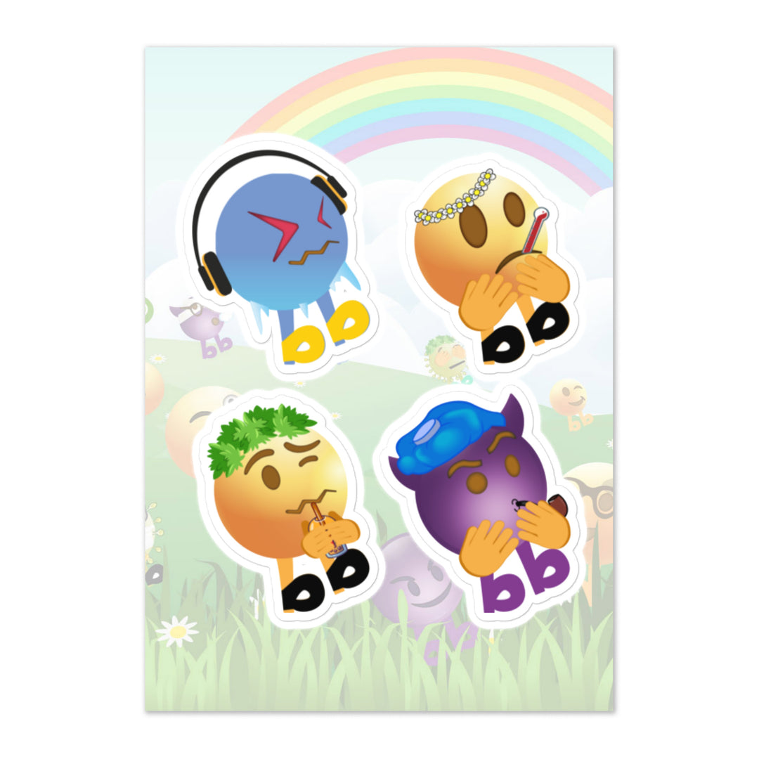 Megabb PaPa Stickers - Emojibb