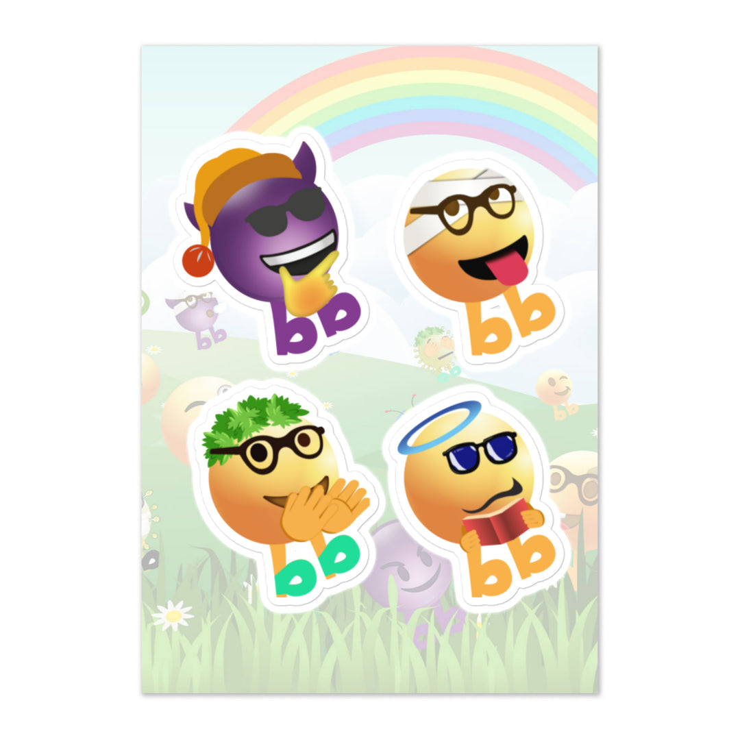Megabb PaPa Stickers - Emojibb