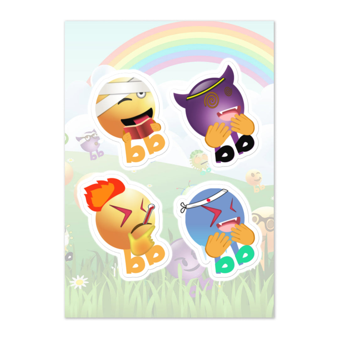 Megabb PaPa Stickers - Emojibb