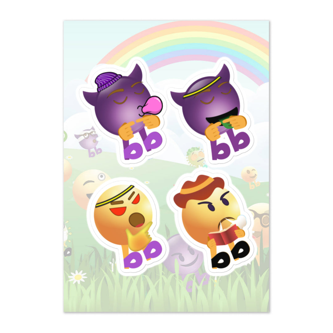 Megabb PaPa Stickers - Emojibb