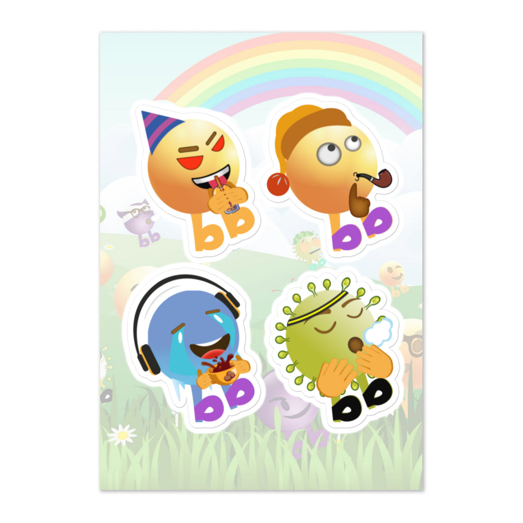 Megabb PaPa Stickers - Emojibb