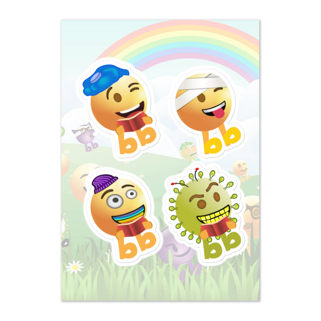 Megabb PaPa Stickers - Emojibb