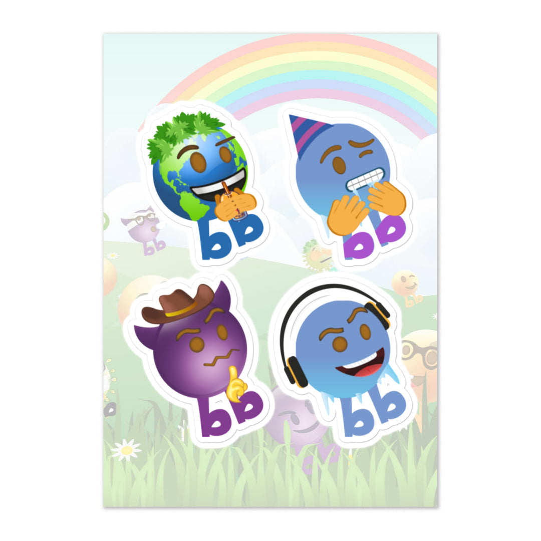 Megabb PaPa Stickers - Emojibb