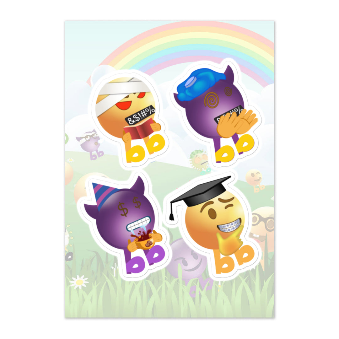 Megabb PaPa Stickers - Emojibb