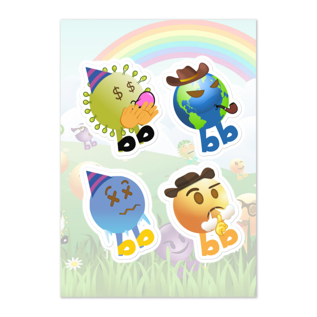 Megabb PaPa Stickers - Emojibb