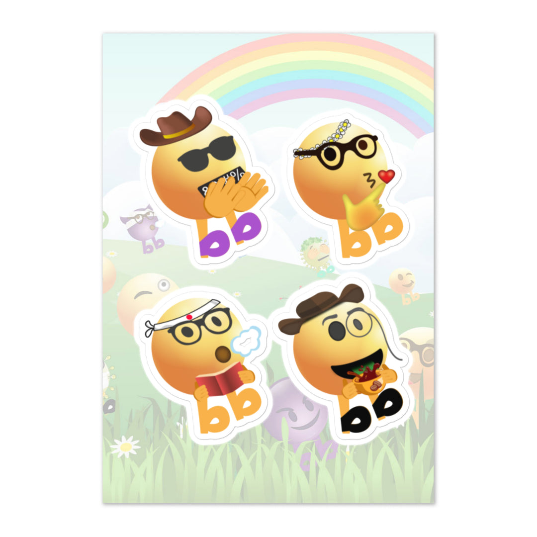 Megabb PaPa Stickers - Emojibb