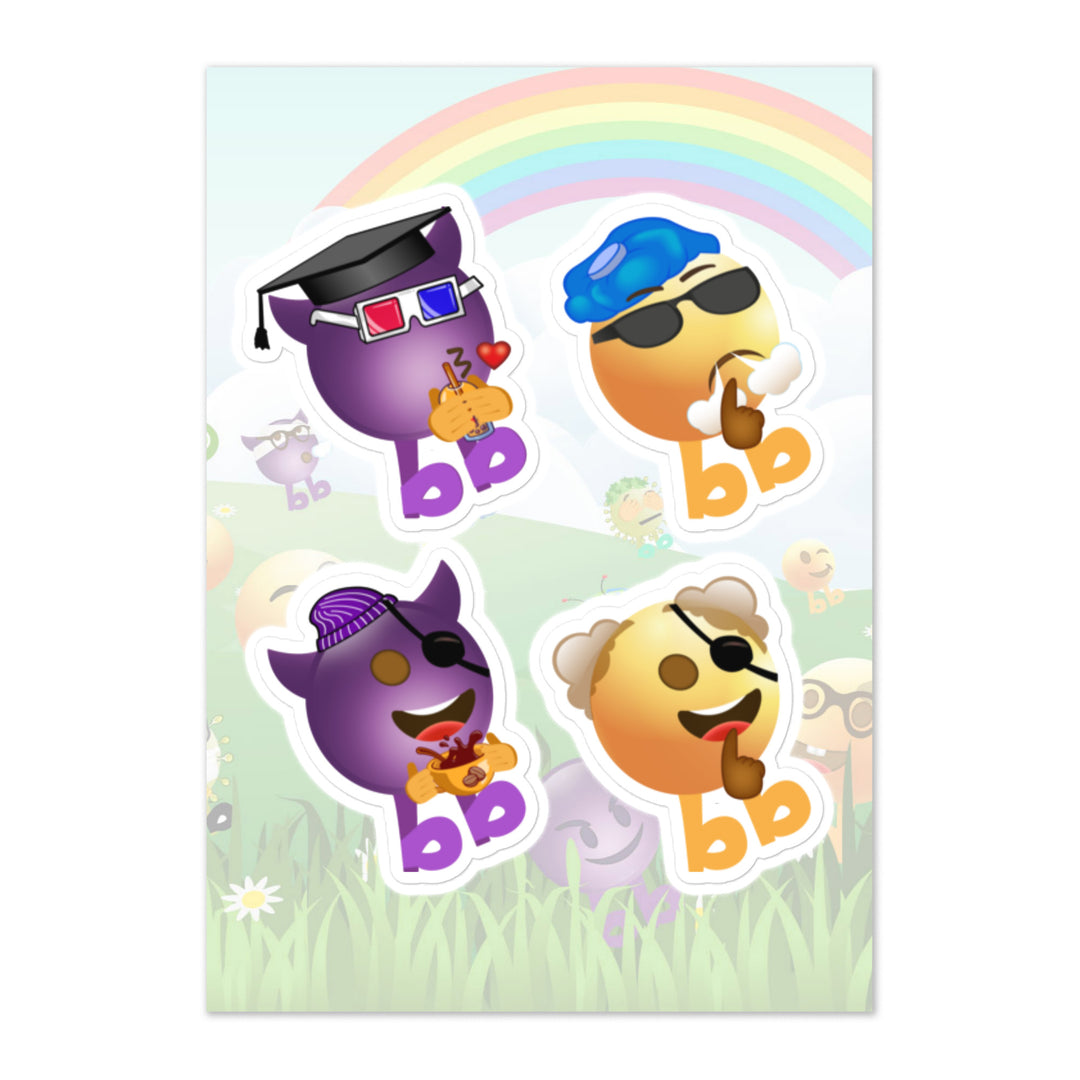 Megabb PaPa Stickers - Emojibb