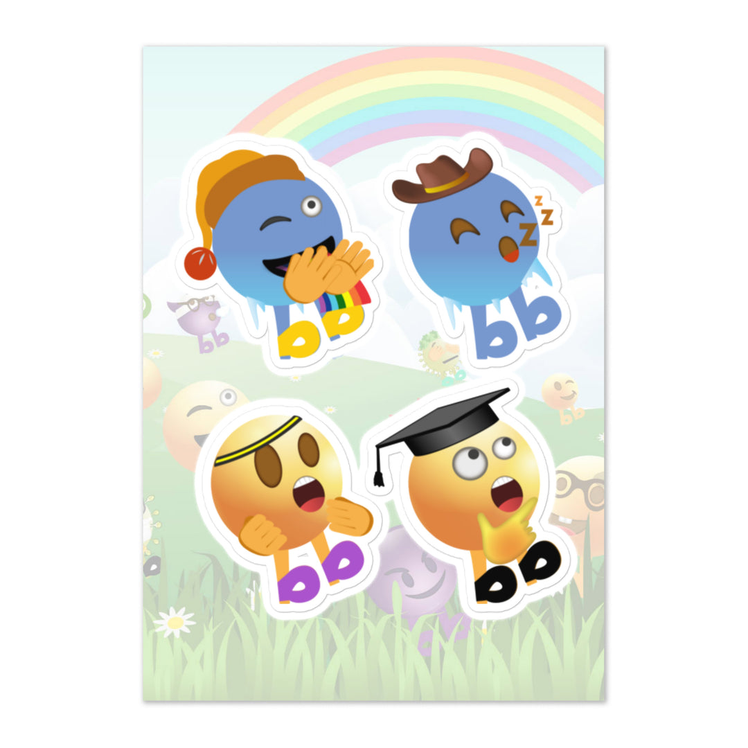 Megabb PaPa Stickers - Emojibb