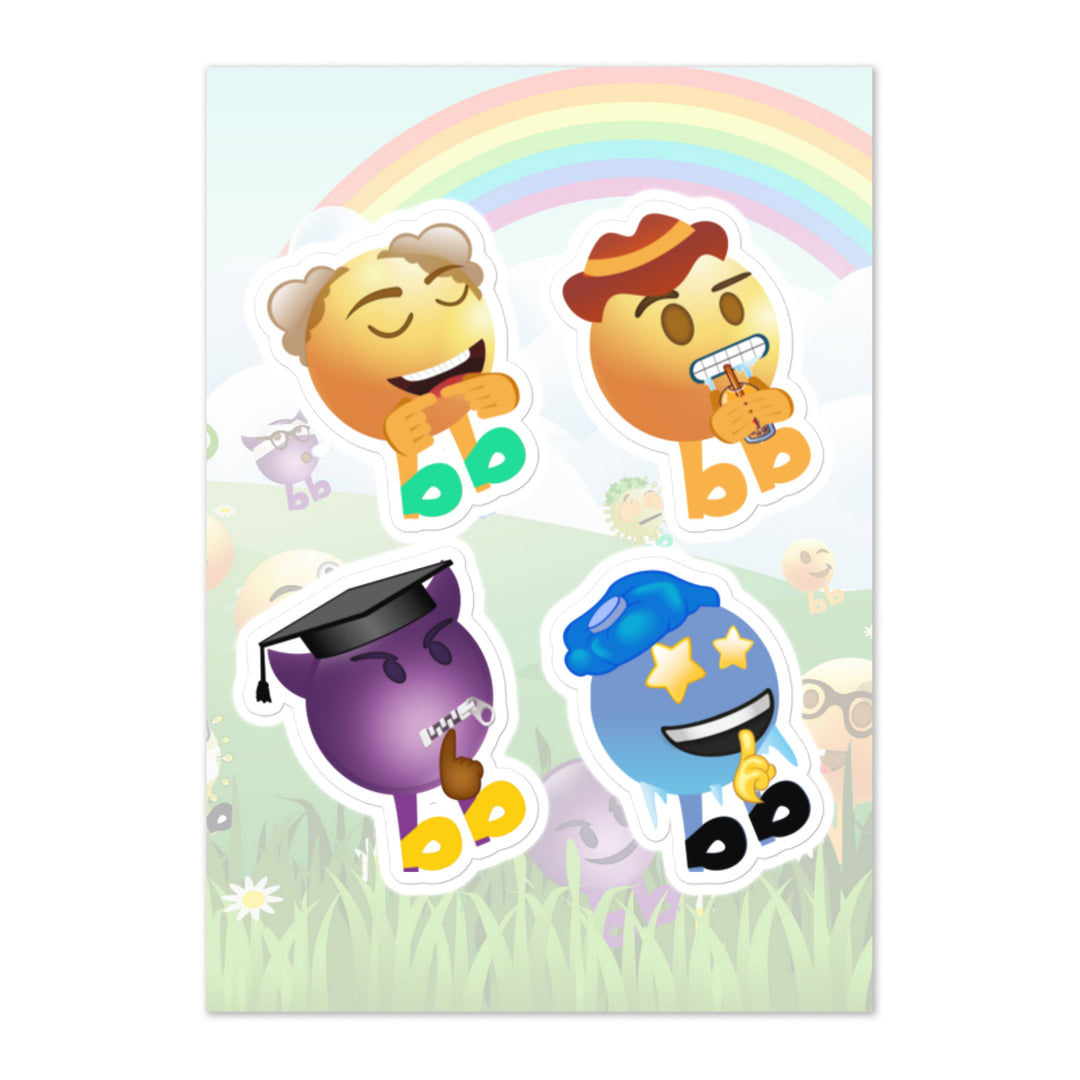 Megabb PaPa Stickers - Emojibb