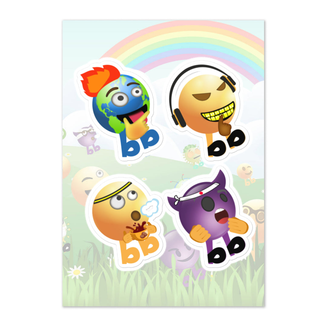 Megabb PaPa Stickers - Emojibb