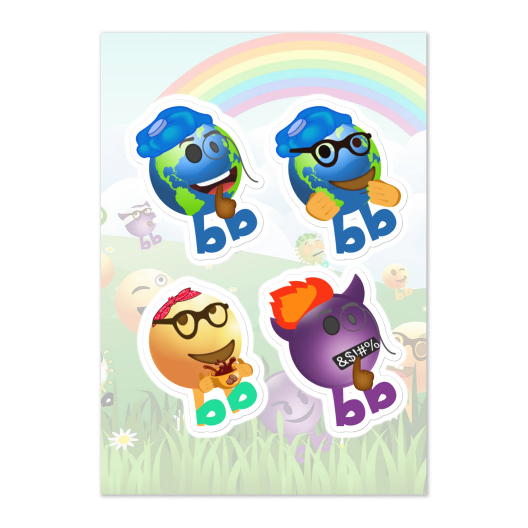 Megabb PaPa Stickers - Emojibb