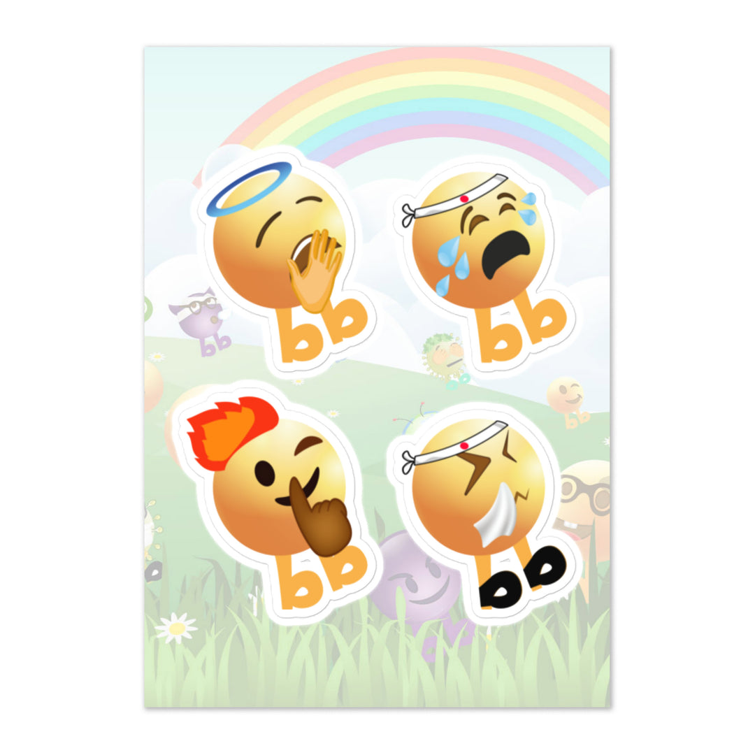 Megabb PaPa Stickers - Emojibb