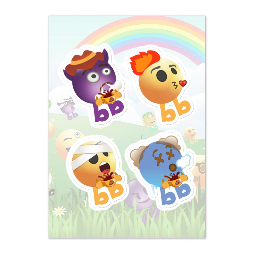 Megabb PaPa Stickers - Emojibb