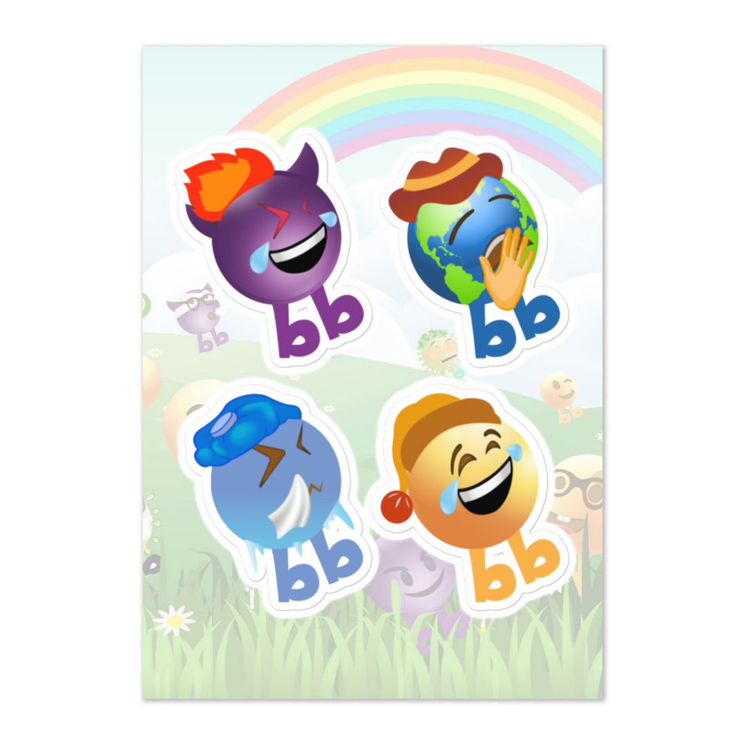 Megabb PaPa Stickers - Emojibb