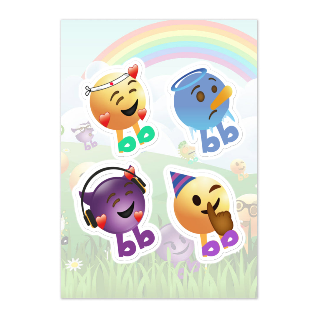 Megabb PaPa Stickers - Emojibb