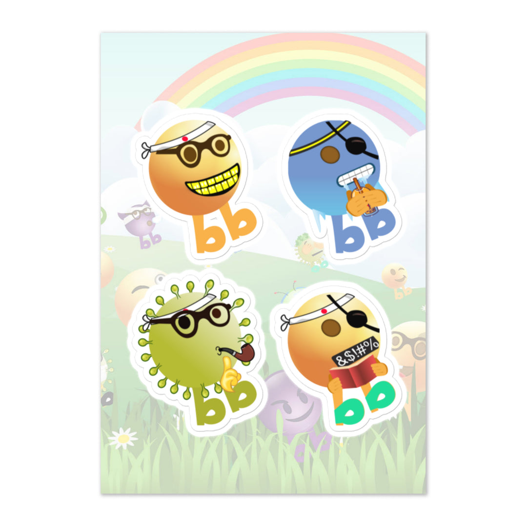 Megabb PaPa Stickers - Emojibb