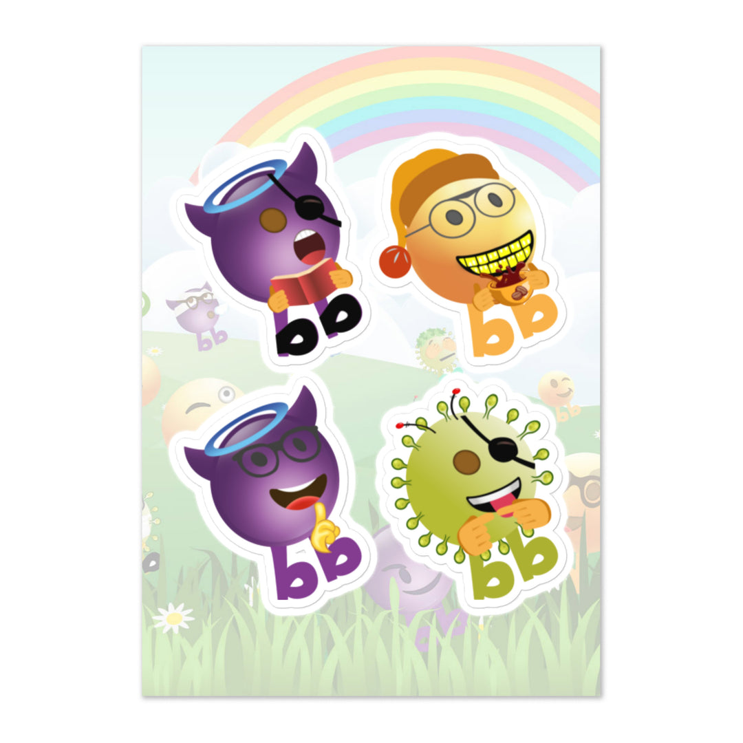 Megabb PaPa Stickers - Emojibb