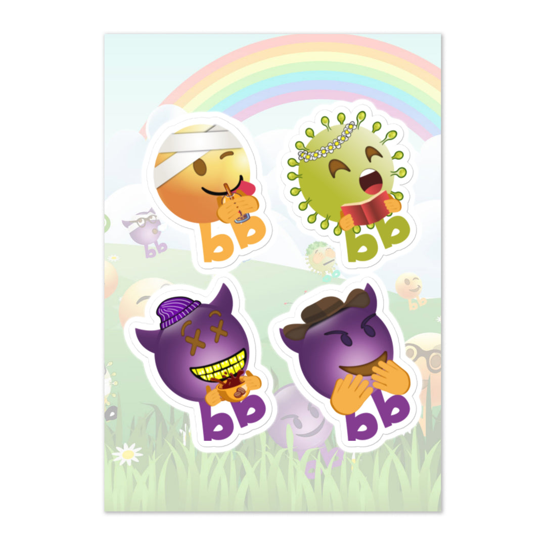 Megabb PaPa Stickers - Emojibb