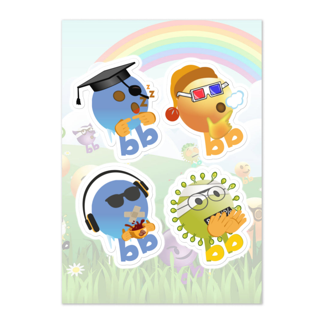 Megabb PaPa Stickers - Emojibb
