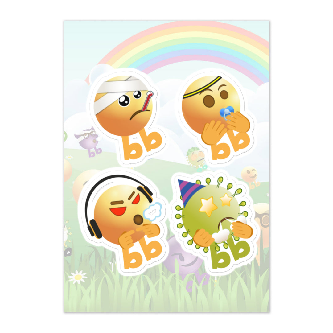 Megabb PaPa Stickers - Emojibb