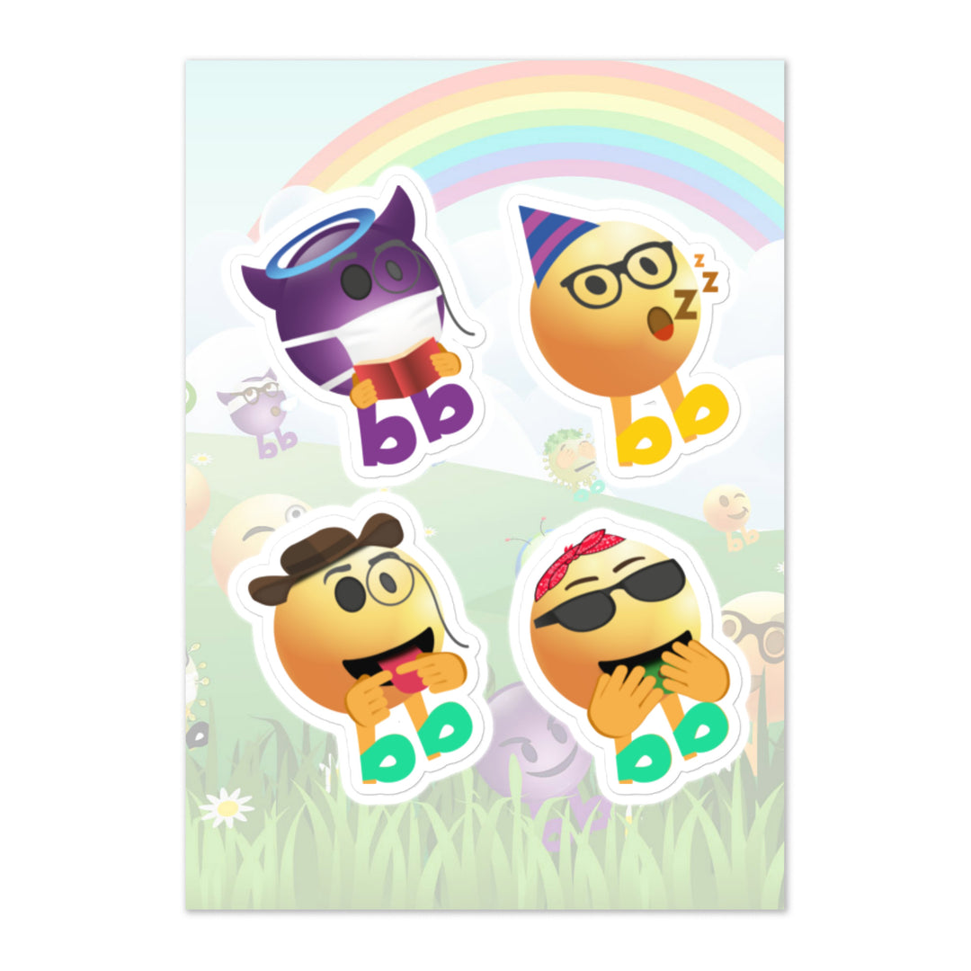 Megabb PaPa Stickers - Emojibb