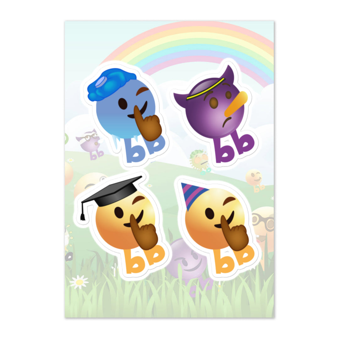 Megabb PaPa Stickers - Emojibb