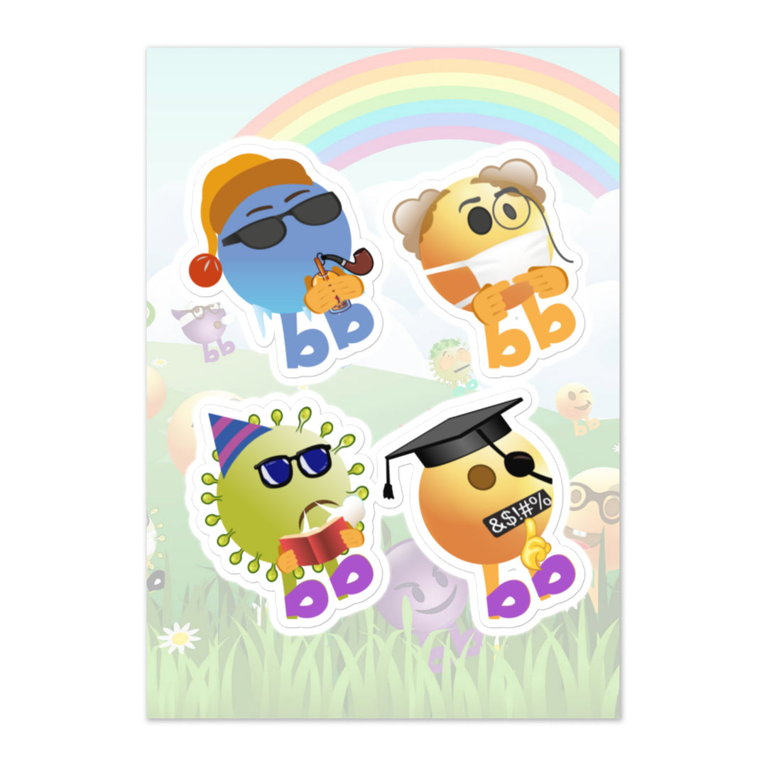 Megabb PaPa Stickers - Emojibb