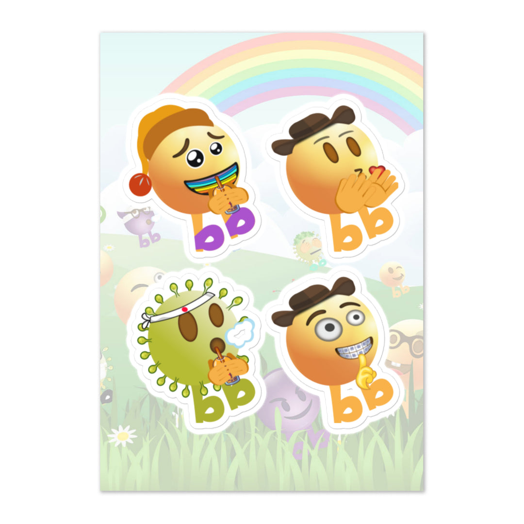 Megabb PaPa Stickers - Emojibb