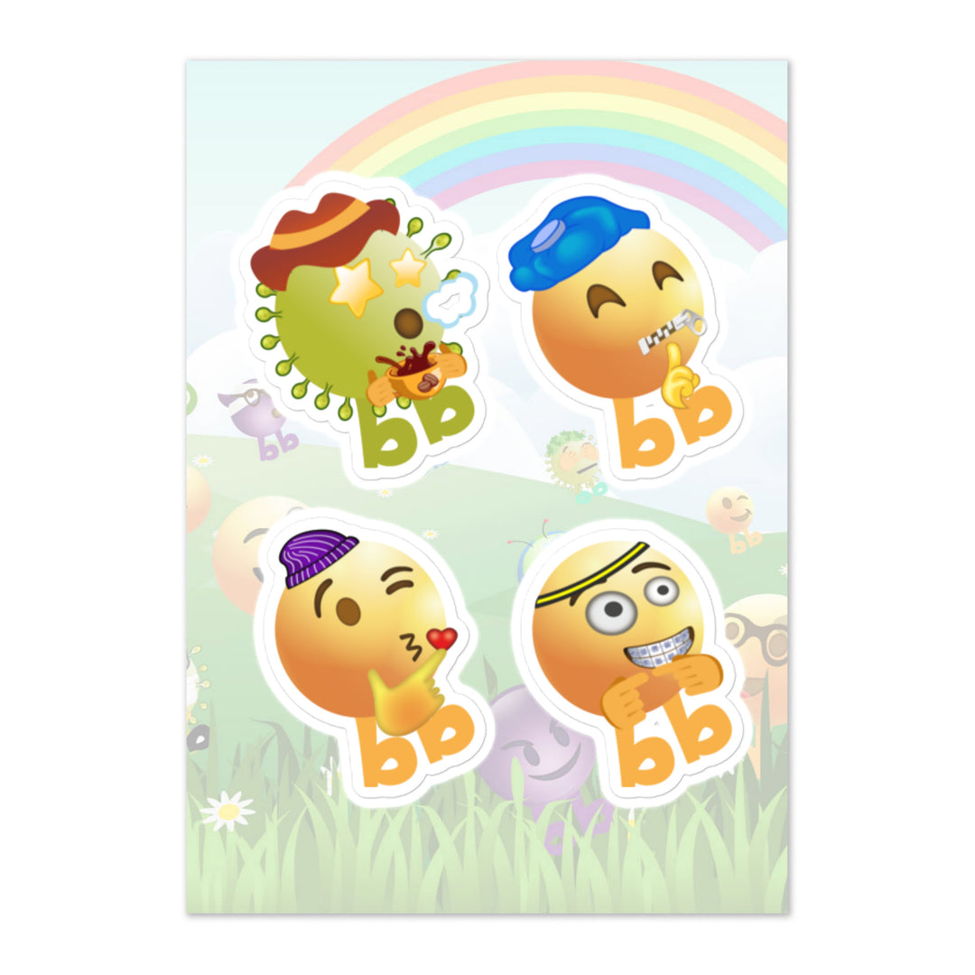 Megabb PaPa Stickers - Emojibb