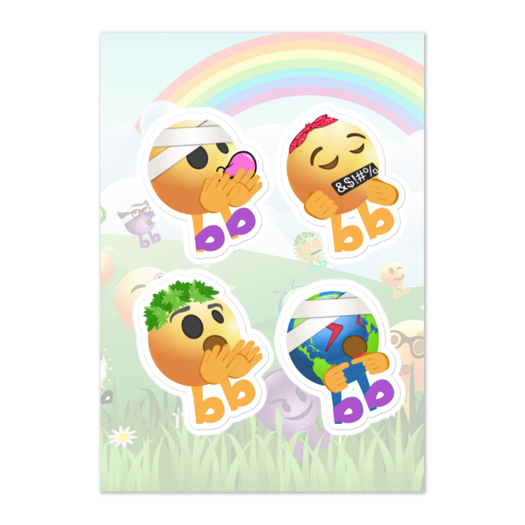 Megabb PaPa Stickers - Emojibb