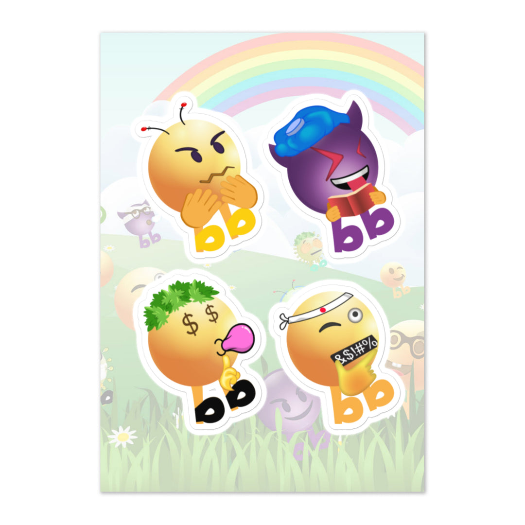 Megabb PaPa Stickers - Emojibb