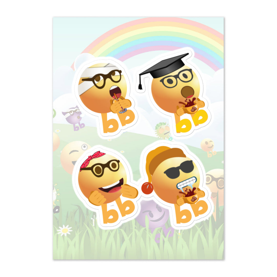 Megabb PaPa Stickers - Emojibb