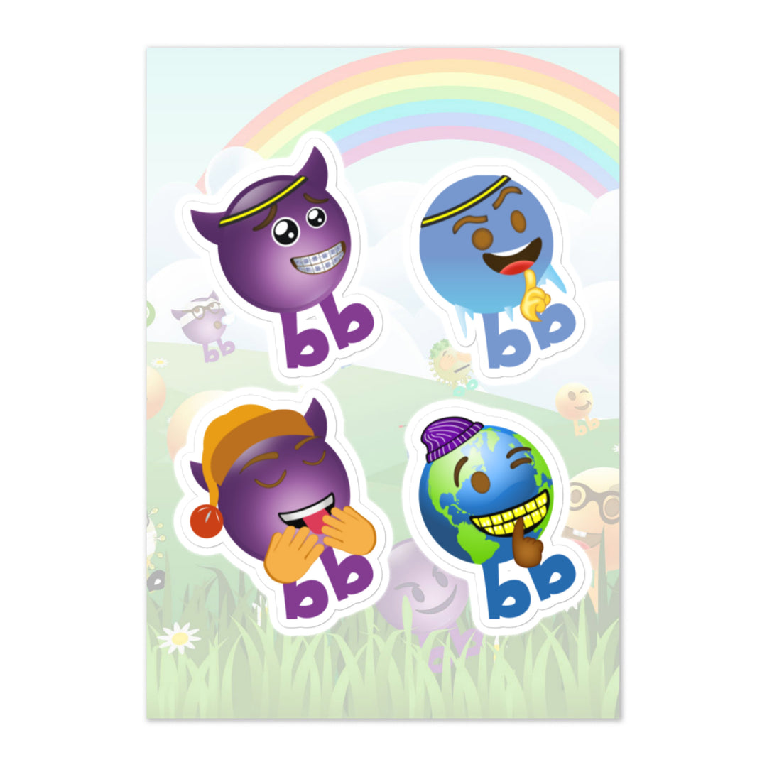 Megabb PaPa Stickers - Emojibb