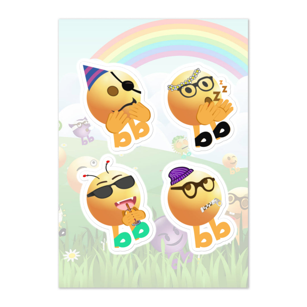 Megabb PaPa Stickers - Emojibb