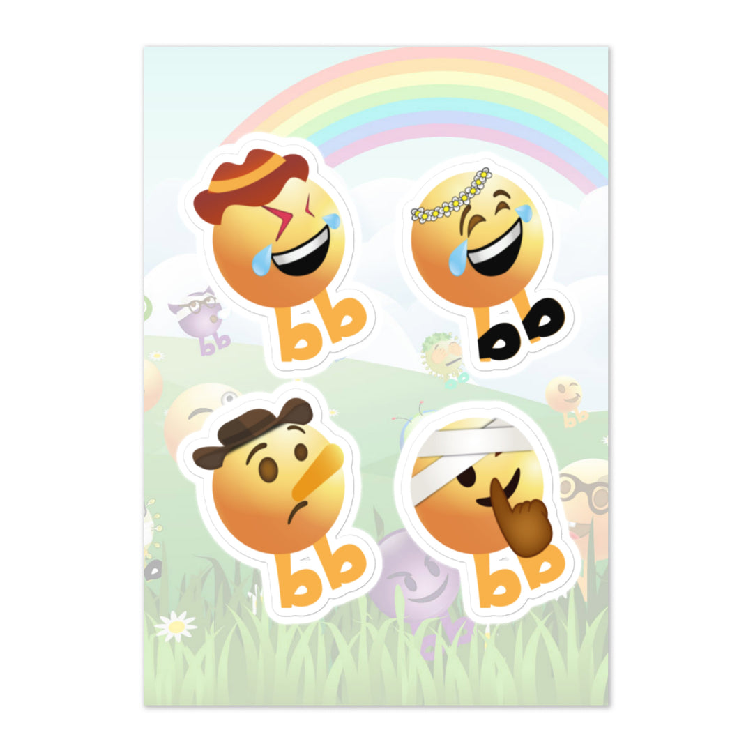 Megabb PaPa Stickers - Emojibb