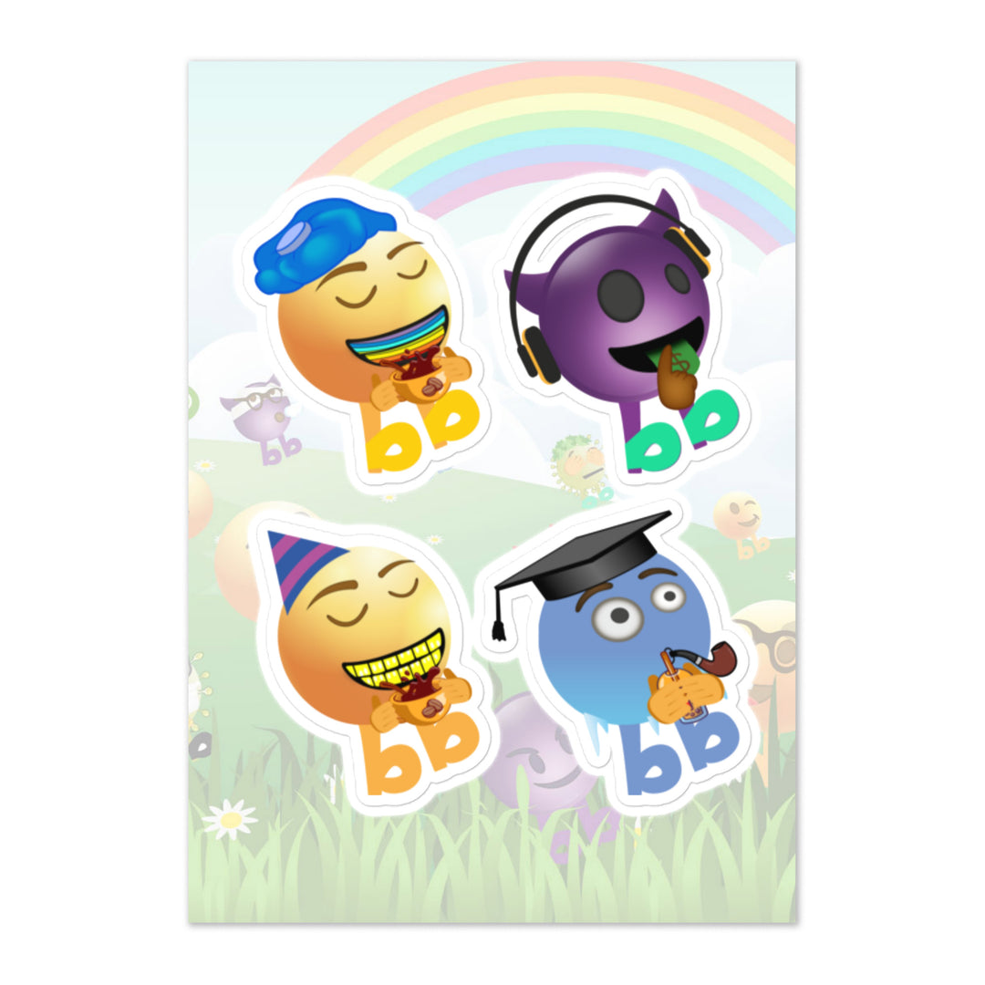 Megabb PaPa Stickers - Emojibb