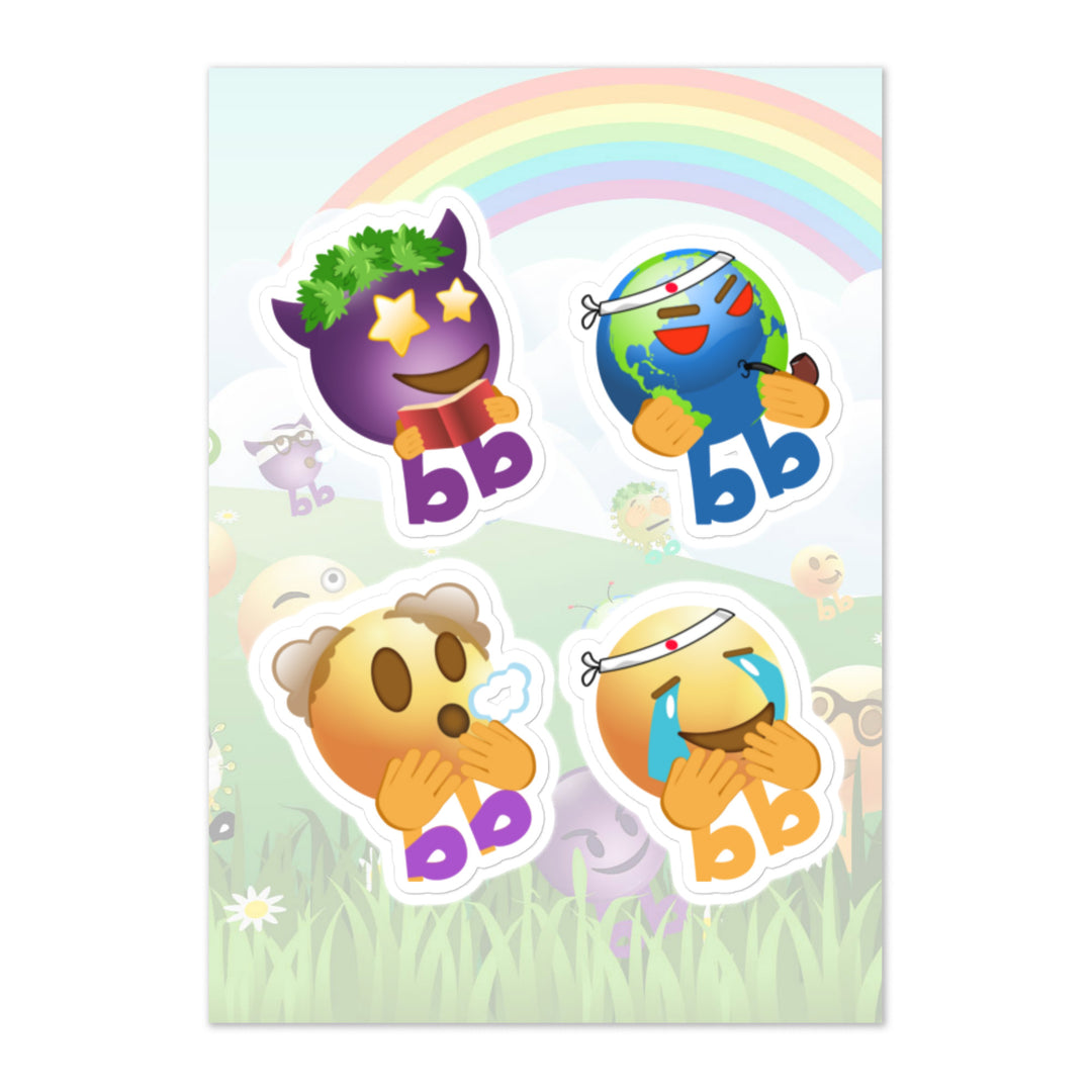 Megabb PaPa Stickers - Emojibb