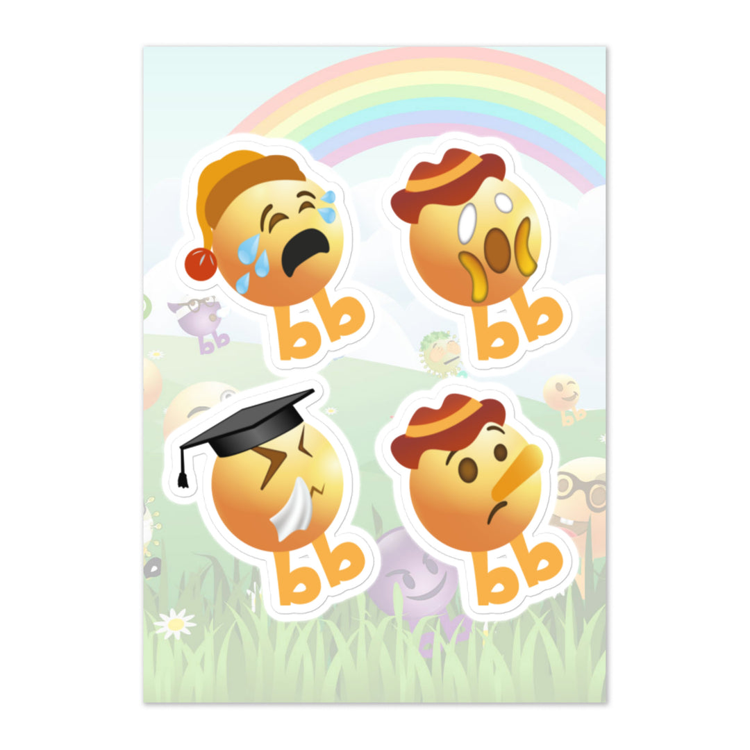 Megabb PaPa Stickers - Emojibb