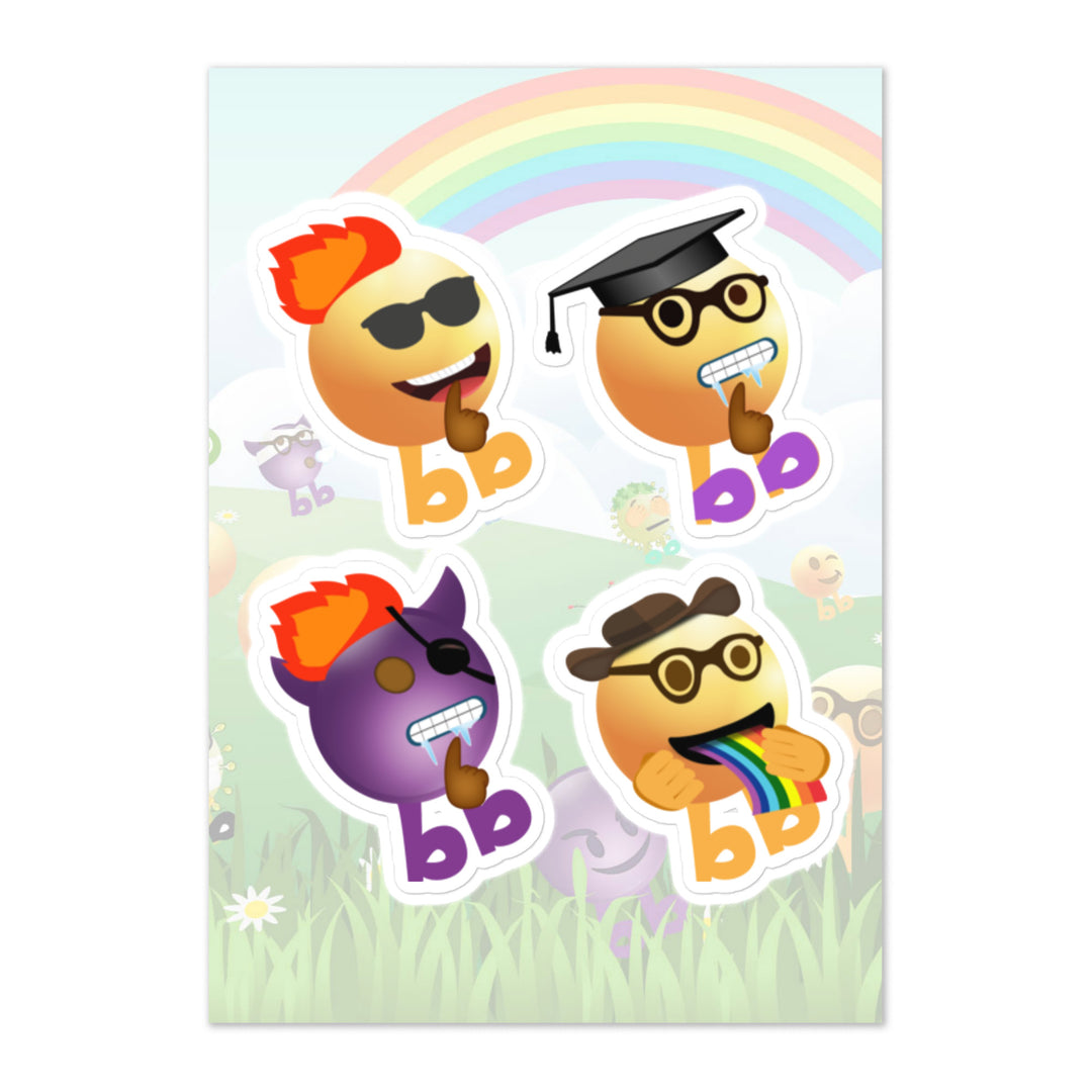 Megabb PaPa Stickers - Emojibb