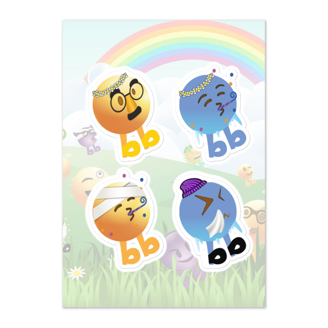 Megabb PaPa Stickers - Emojibb