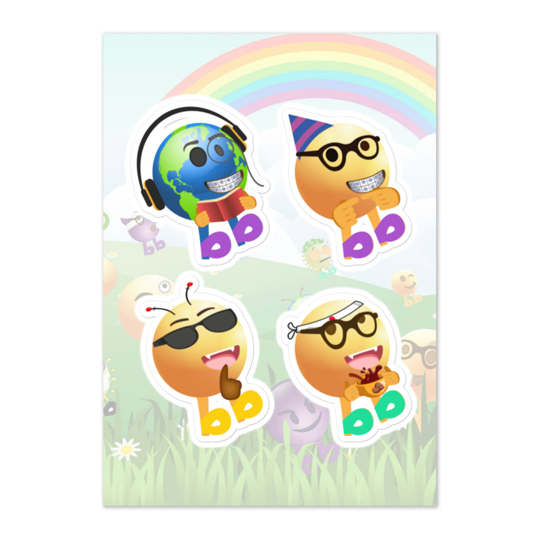 Megabb PaPa Stickers - Emojibb