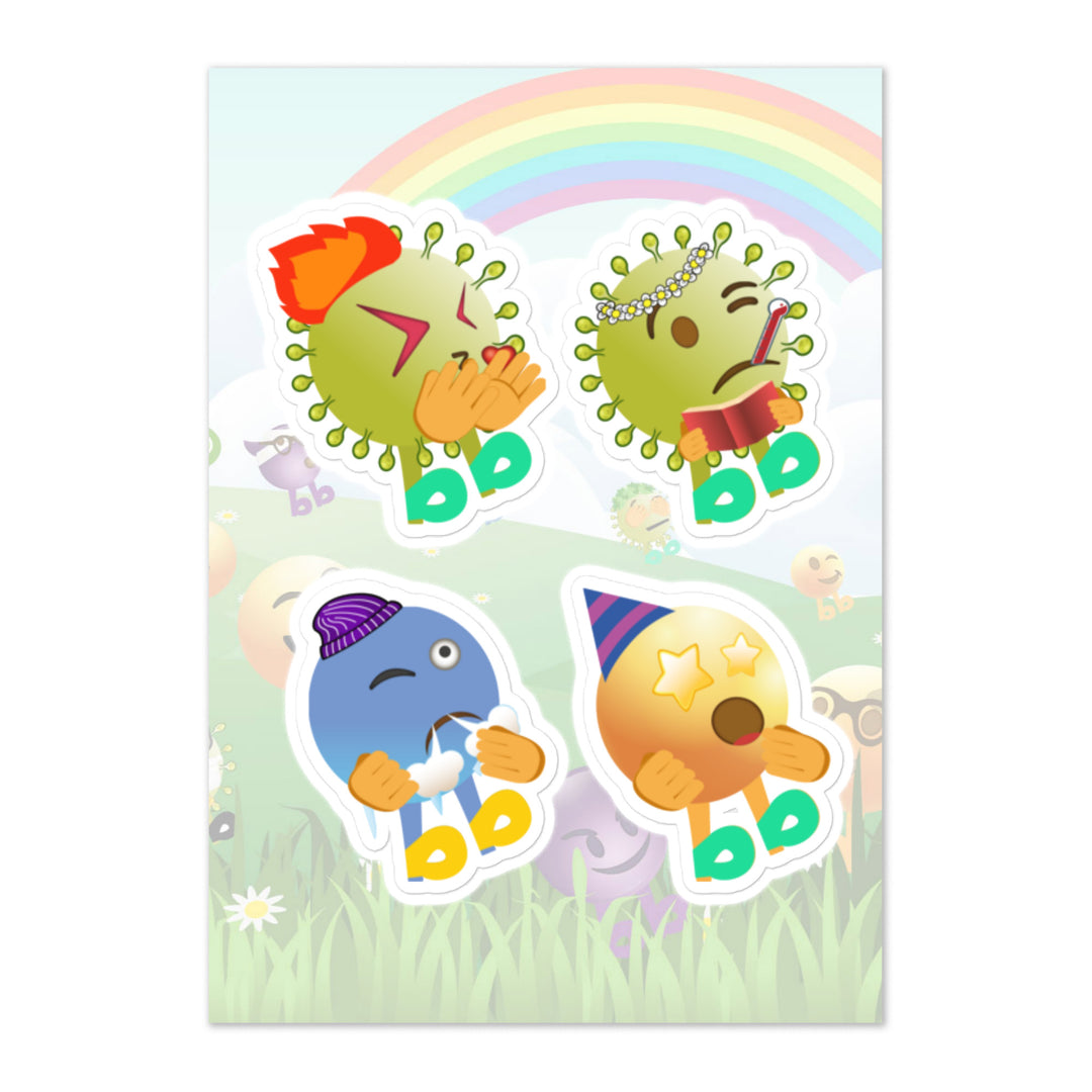 Megabb PaPa Stickers - Emojibb