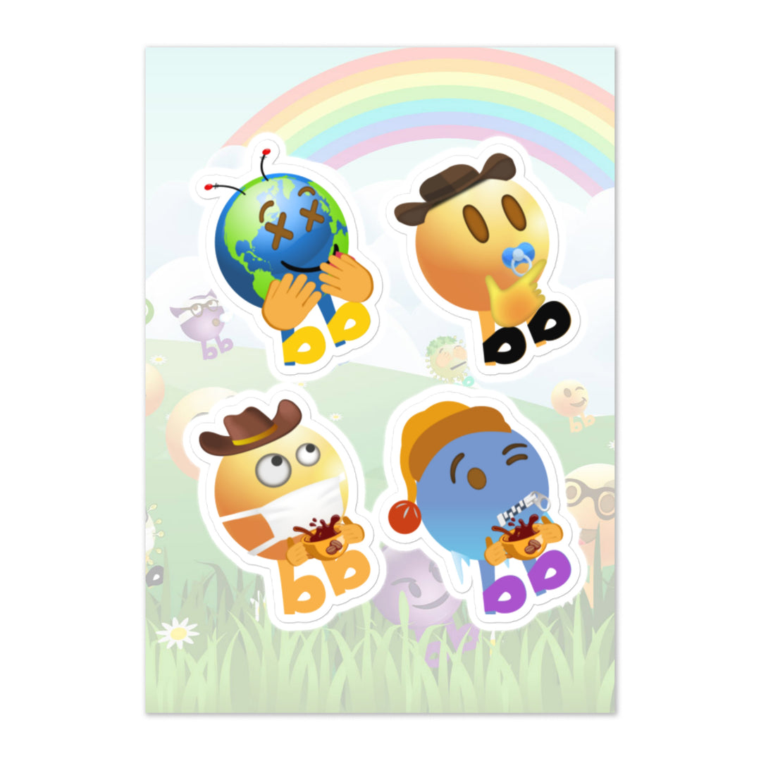 Megabb PaPa Stickers - Emojibb