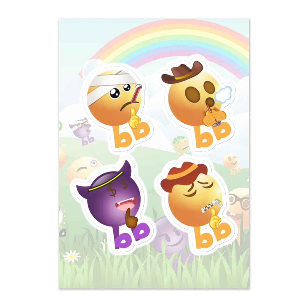 Megabb PaPa Stickers - Emojibb