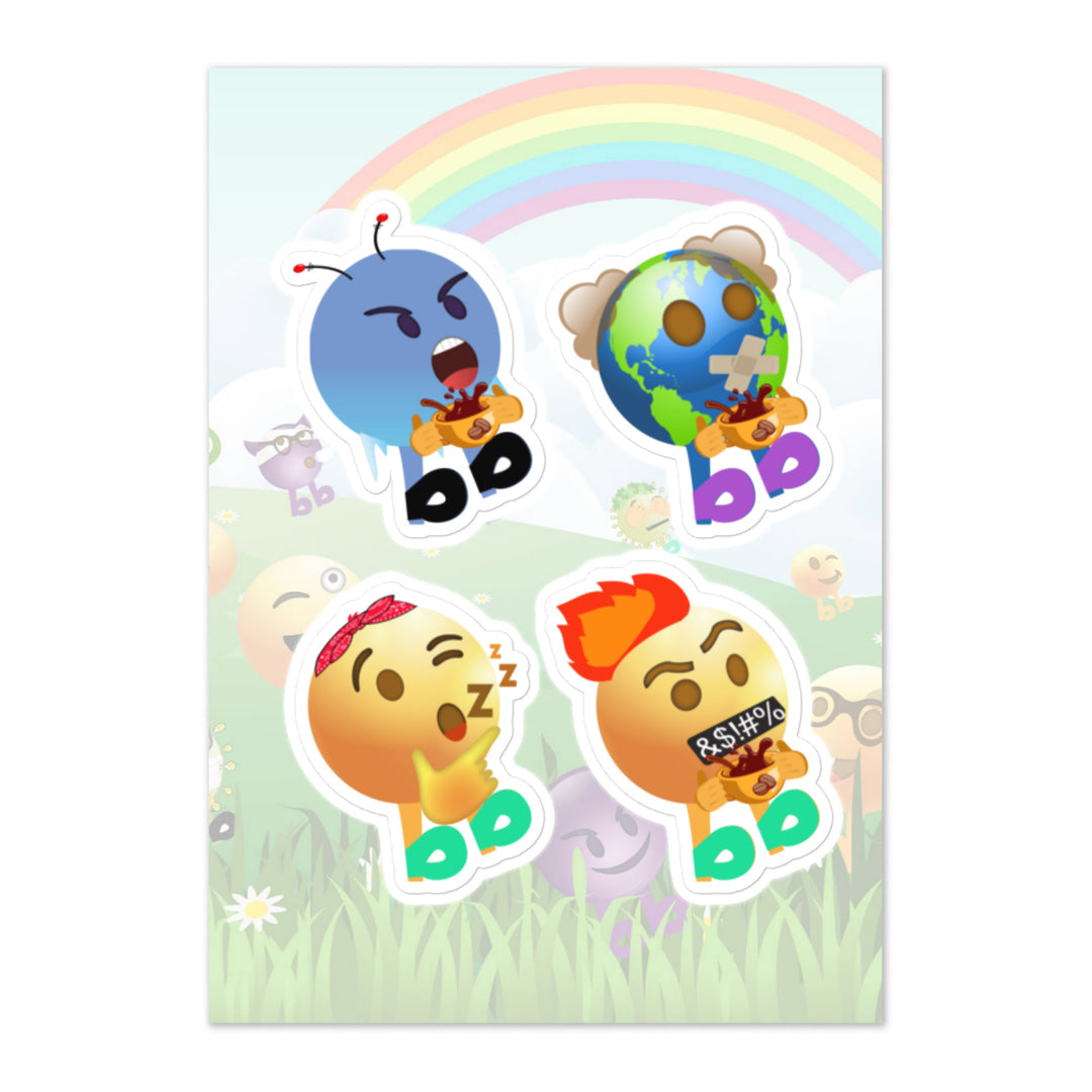 Megabb PaPa Stickers - Emojibb