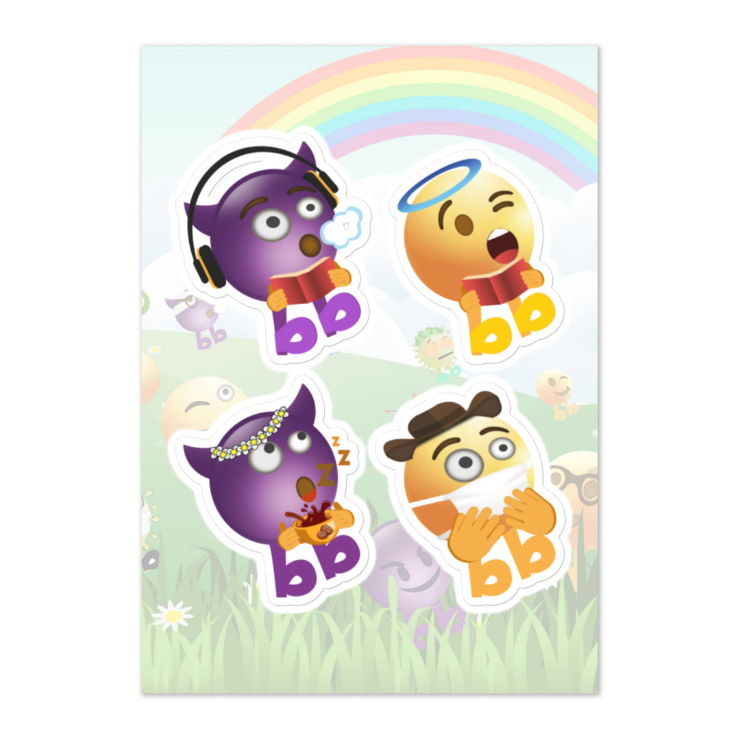 Megabb PaPa Stickers - Emojibb