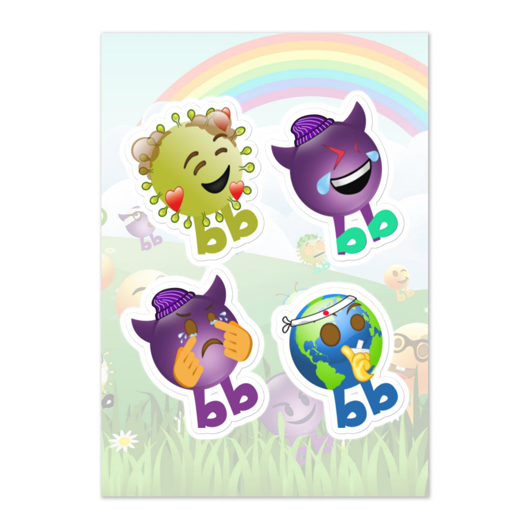 Megabb PaPa Stickers - Emojibb