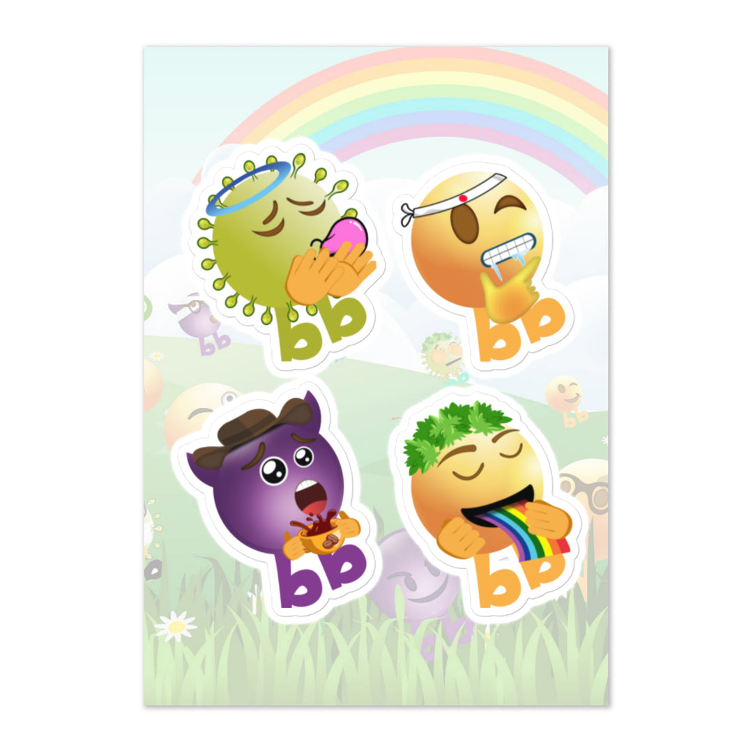 Megabb PaPa Stickers - Emojibb