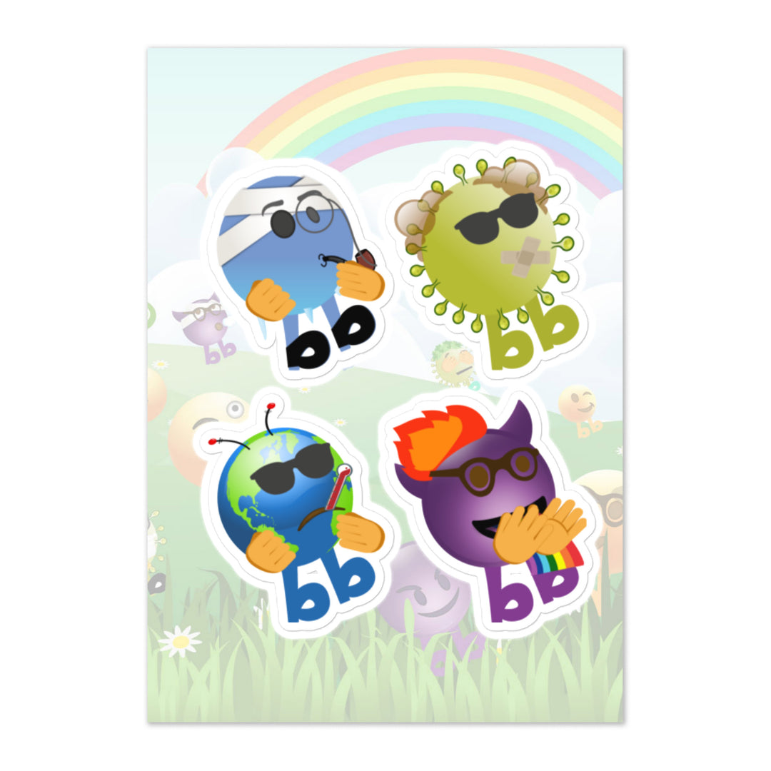 Megabb PaPa Stickers - Emojibb